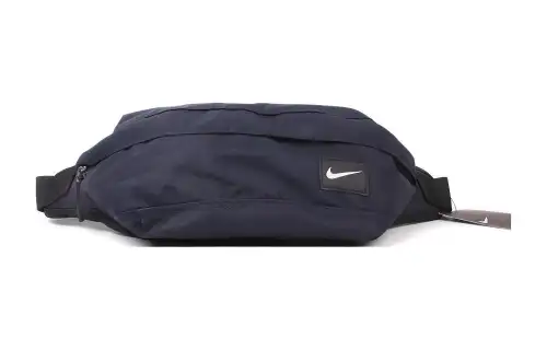 Nike Athleisure Polyester Shoulder Bag, Crossbody Bag, Sling Bag, Fanny Pack Regular Unisex Dark Blue