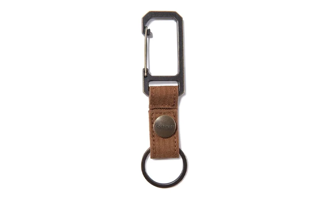 Carhartt Nylon Keychains Men's Brown