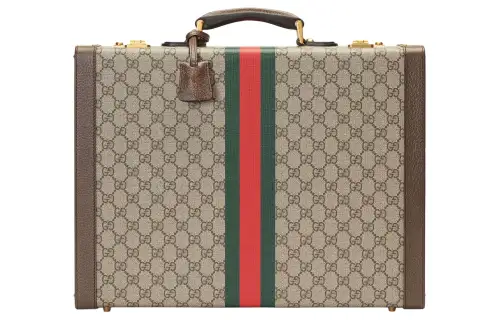 GUCCI Supreme Canvas Bag Handbag Travel Bag Women's