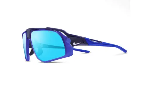 Nike Injection molded Irregular Shape Sunglasses Unisex Black