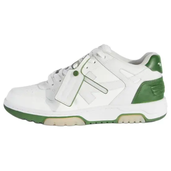 OFF-WHITE Out Of Office Leather Sneakers