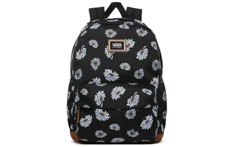 Vans Polyester Backpack Regular Unisex Black