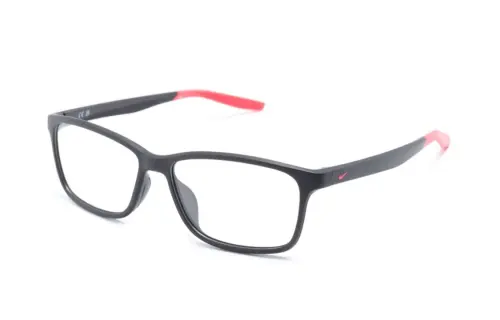 Nike two-tone rectangle-frame glasses
