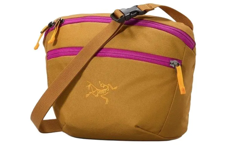 Arc'teryx 2.5L Shoulder Bag, Crossbody Bag, Fanny Pack, Outdoor Bag Polyester Brown Unisex