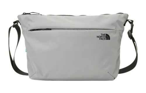 THE NORTH FACE 5.5L Crossbody Bag, Shoulder Bag, Outdoor Bag Nylon Gray Unisex