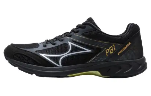 Haiers PB1 lace-up shock-absorbing anti-slip low-top running shoes for men and women, black
