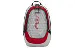 Nike Nylon With Polyester Backpack Men's Anthracite & University Red & White