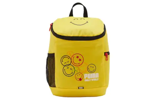 PUMA SMILEYWORLD Collaboration Fabric Backpack Regular Unisex Yellow