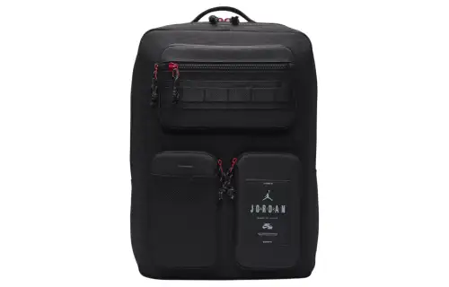 Jordan Polyester Backpack Men's Black