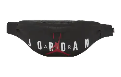 Jordan Nylon Crossbody Bag, Sling Bag, Fanny Pack Regular Unisex Black