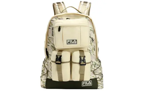 FILA FUSION X White Mountaineering Collaboration Fabric Backpack Regular Unisex Beige