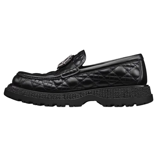 DIOR Buffalo Loafers Men's Black