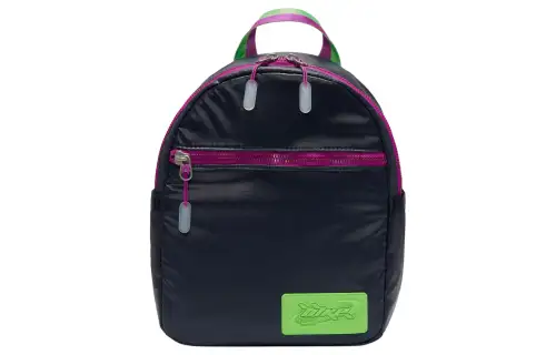 Nike Adjustable Strap Nylon With Polyester Backpack Women's Obsidian & Green