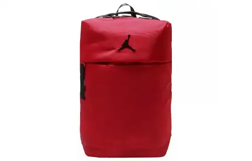 Jordan Polyester Laptop Bag, Basketball Bag, Backpack Regular Unisex Red