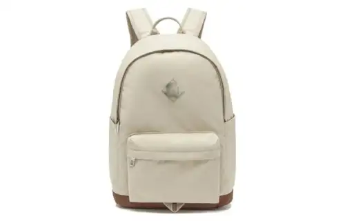 Li Ning Sports Life Collection Polyester Backpack Regular Unisex Light Milk Umber