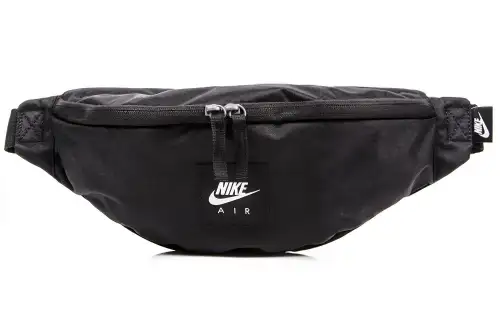 Nike Heritage Polyester Shoulder Bag, Crossbody Bag, Fanny Pack Regular Unisex Black