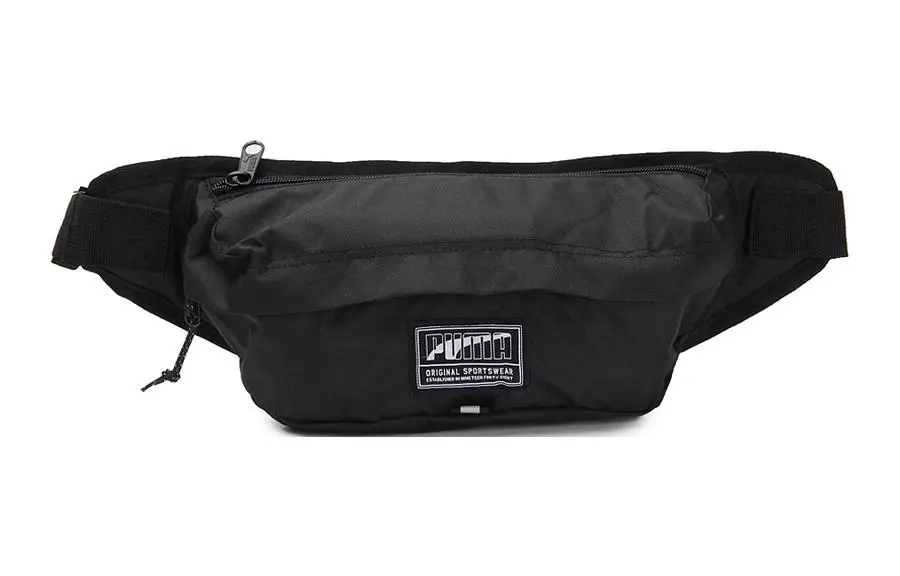PUMA Fabric Shoulder Bag, Crossbody Bag, Fanny Pack Regular Unisex Black