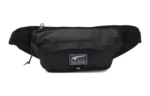 PUMA Fabric Shoulder Bag, Crossbody Bag, Fanny Pack Regular Unisex Black