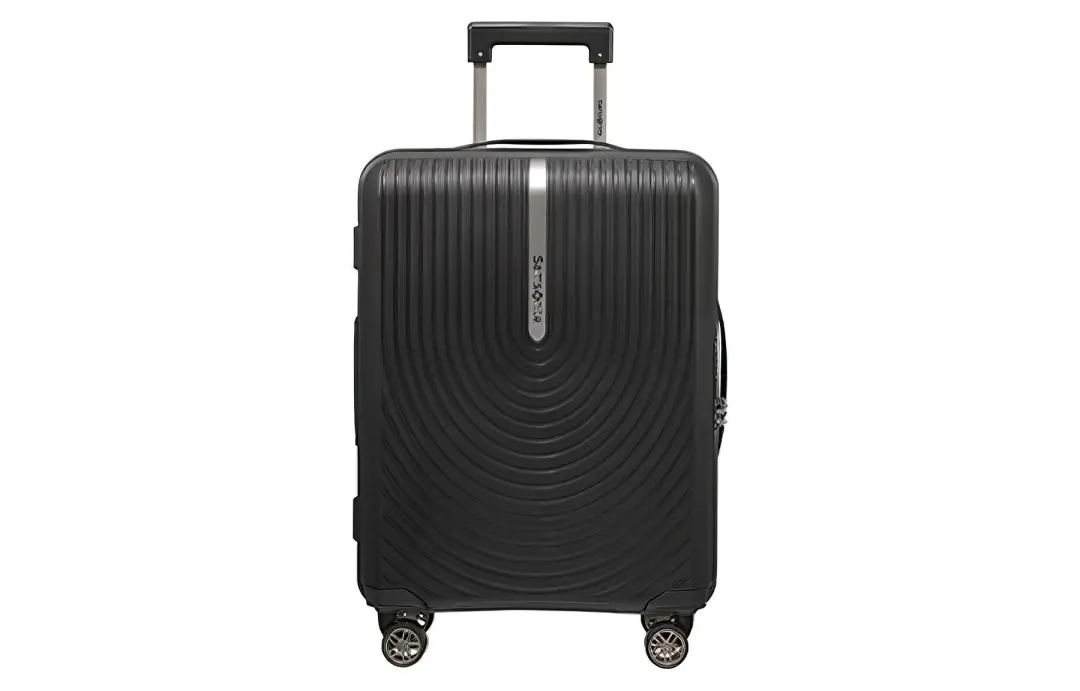 SAMSONITE HI FI Pu Travel Suitcase Luggage 20 Inch, 25 Inch, 28 Inch Unisex Black