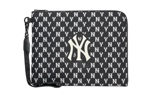 MLB Polyester Wallet Clutch Regular Unisex Black