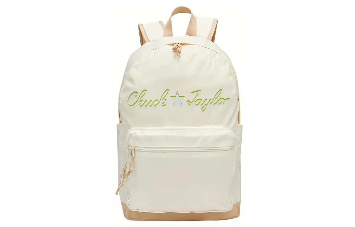Converse GO 2 Polyester Laptop Bag Backpack Regular Unisex Custard