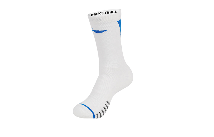 Li Ning, basketball antibacterial breathable socks, comfortable non-slip set for men and women, absorbs sweat and smell, mid-length, for running