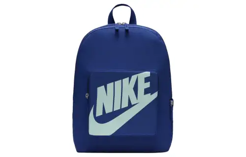 Nike Polyester Backpack Men's Royal Blue With Jadeite Ice