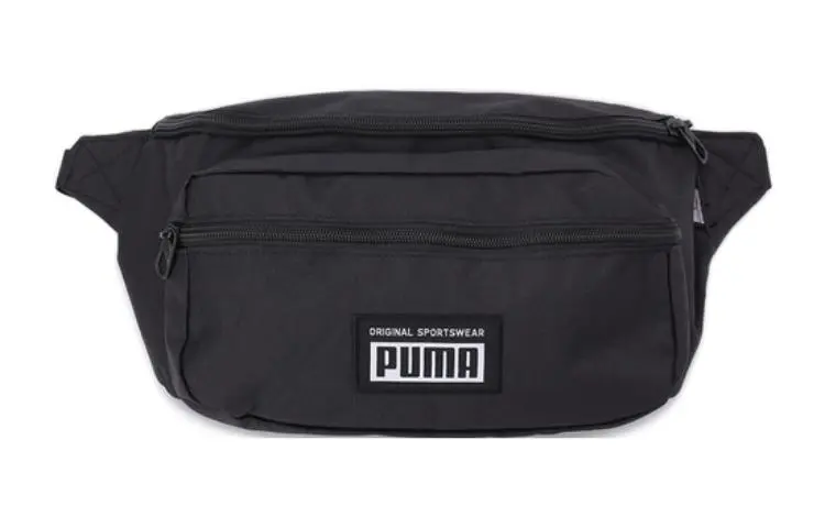 PUMA Polyester Fanny Pack, Shoulder Bag, Crossbody Bag Regular Unisex Black