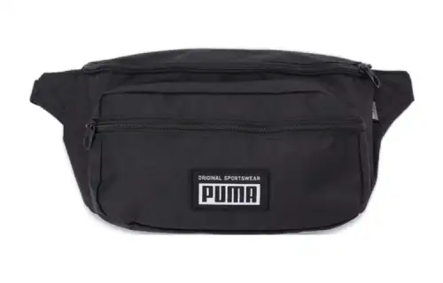 PUMA Polyester Fanny Pack, Shoulder Bag, Crossbody Bag Regular Unisex Black
