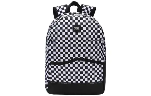 Vans Polyester With Cotton Backpack Regular Unisex Black
