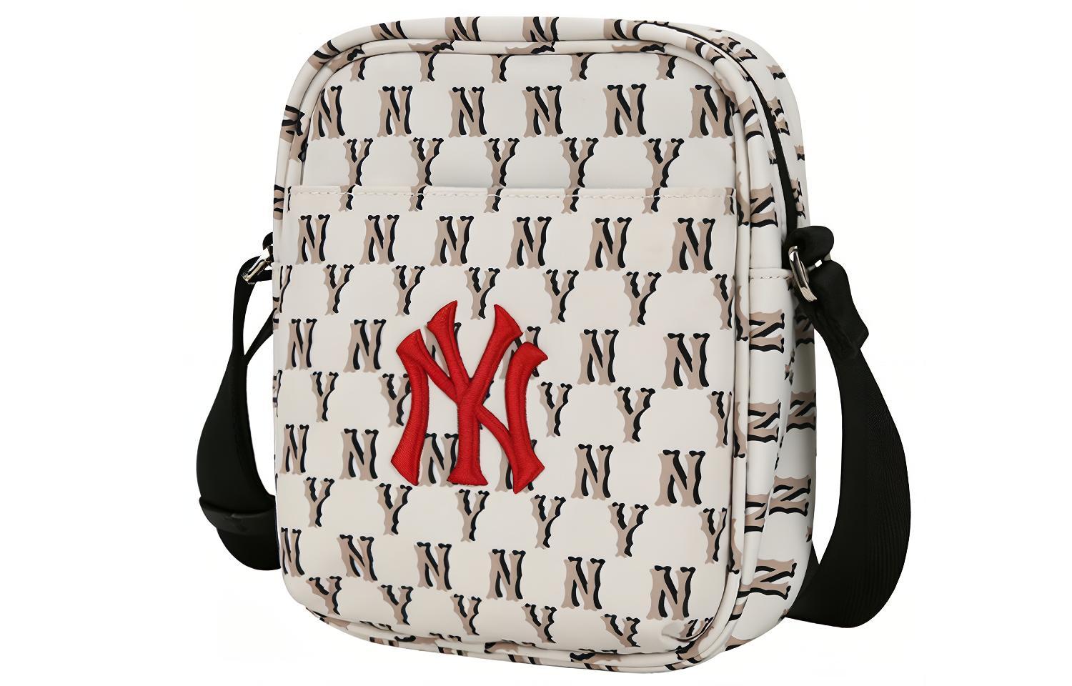 Сумка MLB Monogram NY (белая) — фото 2