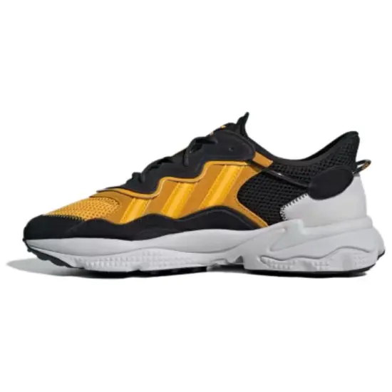 Adidas Originals Ozweego Core Black Grey Crew Yellow