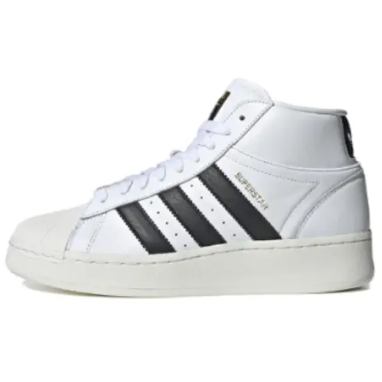 Adidas Originals Superstar Xlg Mid Core White Off White Core Black