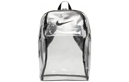 Nike Polyester Backpack Regular Unisex Transparent