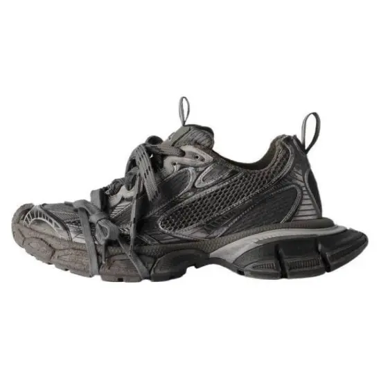 Balenciaga 3XL Sneakers 'Grey Brown Mesh' Women's