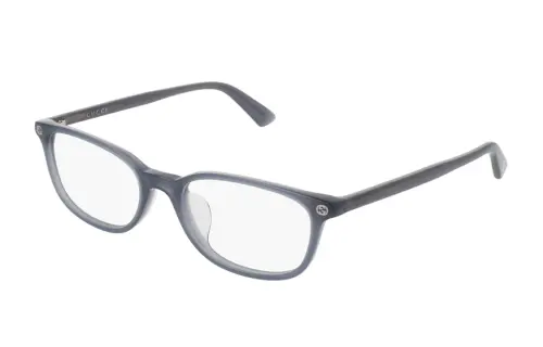 GUCCI Square Eyeglass Frames Men's Gray