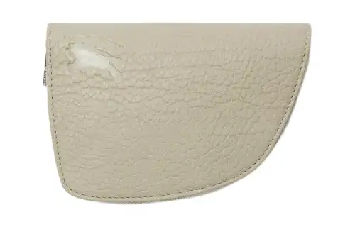 Burberry Grain Leather Wallet Medium Women's Orion Beige