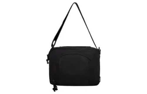 Converse Canvas Shoulder Bag, Canvas Bag, Crossbody Bag Regular Unisex Ink Black