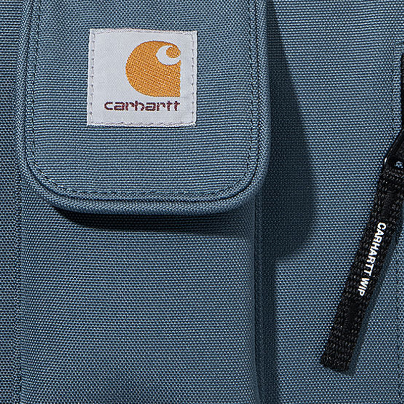 Мужская сумка Carhartt WIP Logo (штормовой синий) — фото 3