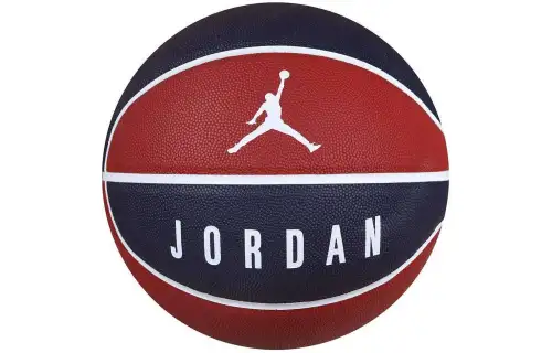 Jordan Rubber basketball, wear-resistant, beautiful, fashionable, blue and red, size 7 training, same style for men and women