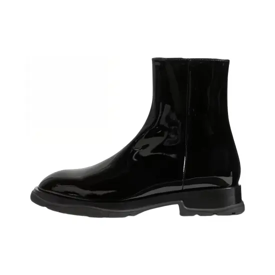 Alexander McQueen Ankle Boots Men Black