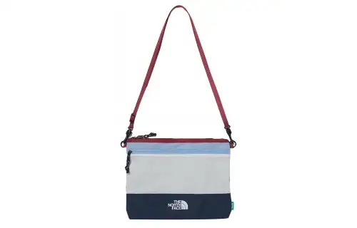 THE NORTH FACE 1.3L Shoulder Bag, Crossbody Bag, Outdoor Bag Nylon Recycled Material Blue Unisex