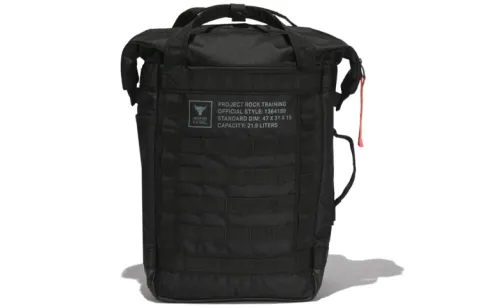 Under Armour Polyester Travel Bag, Gym Bag, Backpack Medium Unisex Black