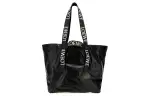 LOEWE Cow Leather Tote Bag, Shopping Bag, Handbag Unisex Black