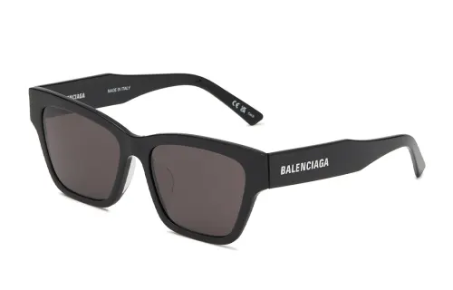 Balenciaga Square Sunglasses Men's Black
