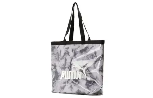 PUMA Polyurethane Tote Bag, Shopping Bag, Shoulder Bag, Handbag Large Unisex