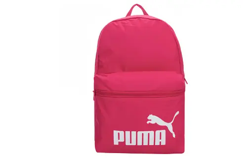 PUMA Polyester Backpack Regular Unisex Fuchsia