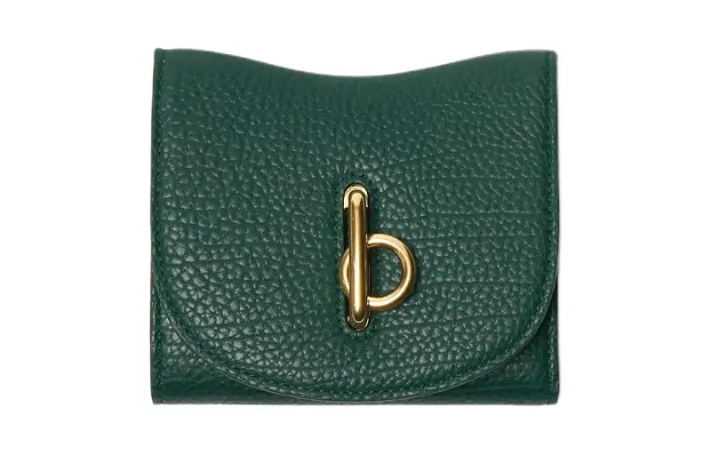 Burberry Calfskin Wallet Men's Vine Green