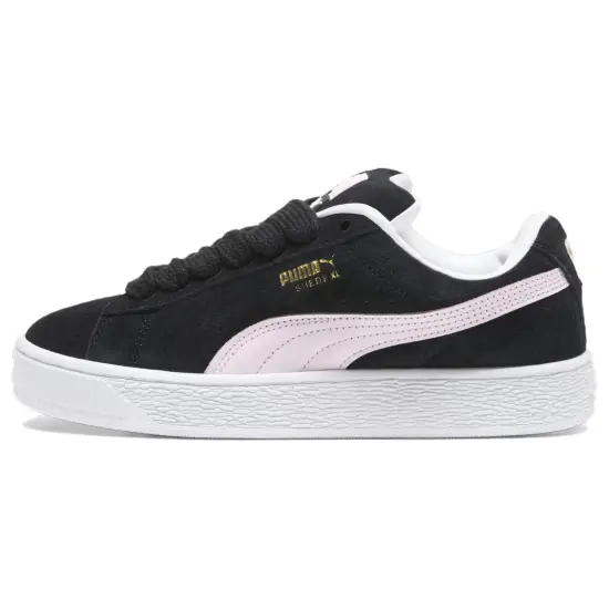 Puma Women's Suede XL 'Black Whisp Of Pink'