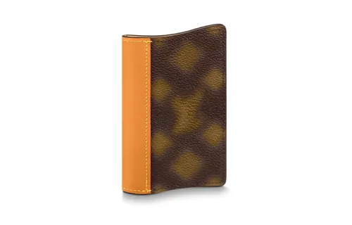 LOUIS VUITTON Pocket Organizer Blurry Monogram Brown